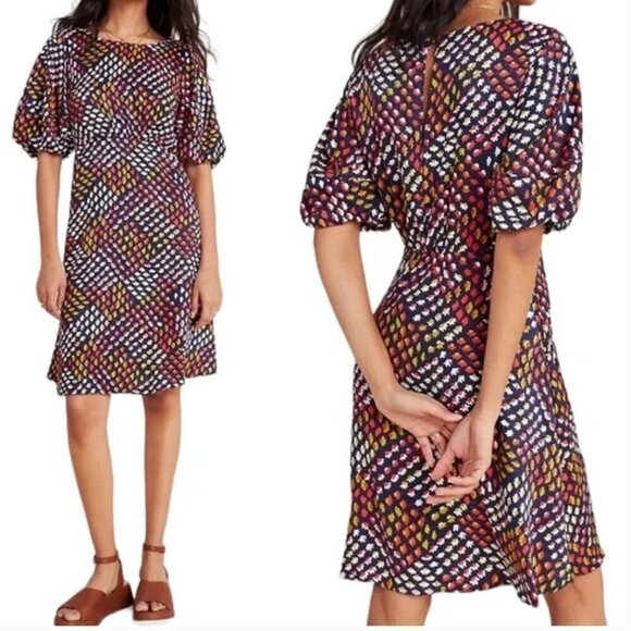 NWT Anthropologie Maeve Melody Mini Dress Size 0 JB - Picture 4 of 10